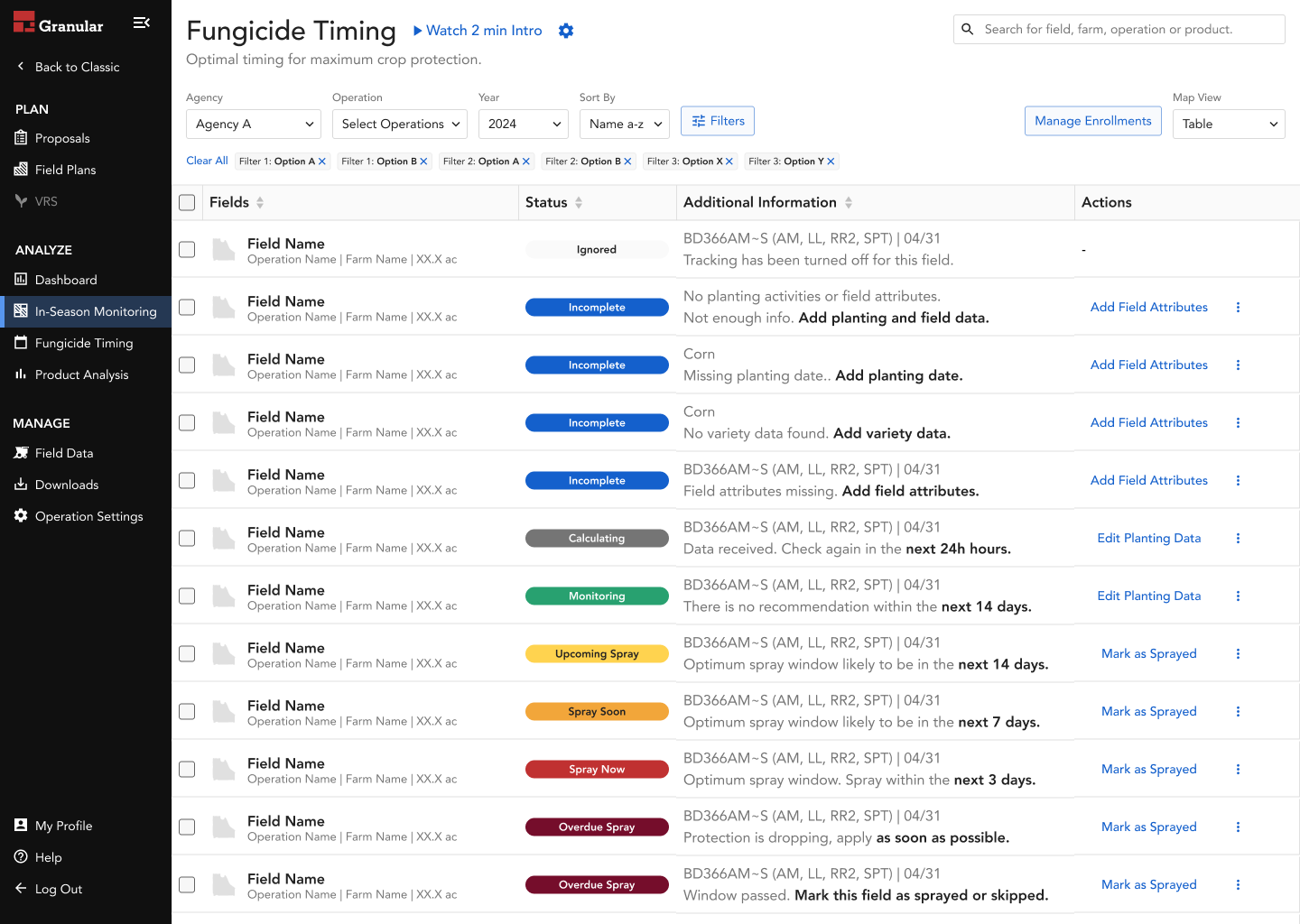Pioneer Fungicide Timing Tool screenshot 1