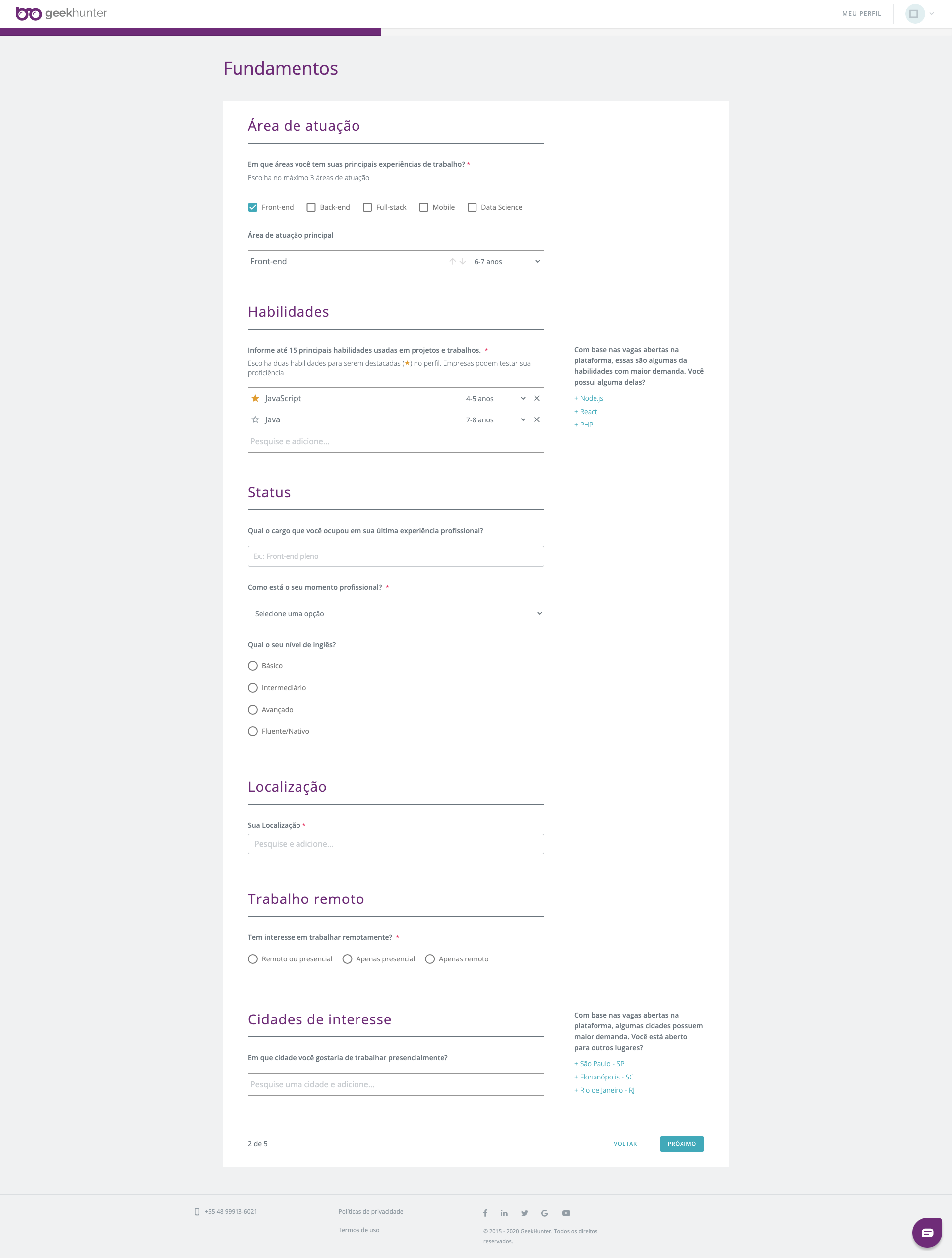 Developer Onboarding screenshot 2